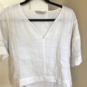 Zara Linen Top